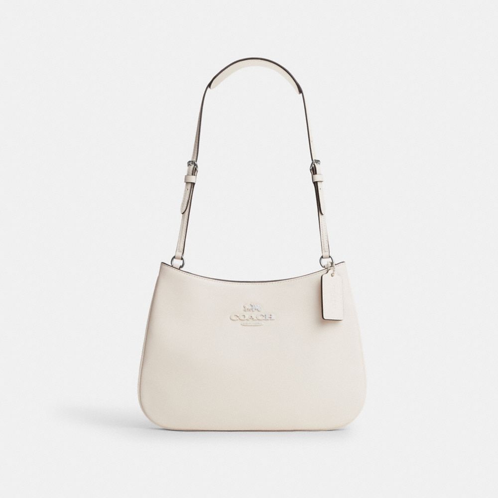 Penelope Shoulder Bag - CP101 - Silver/Chalk