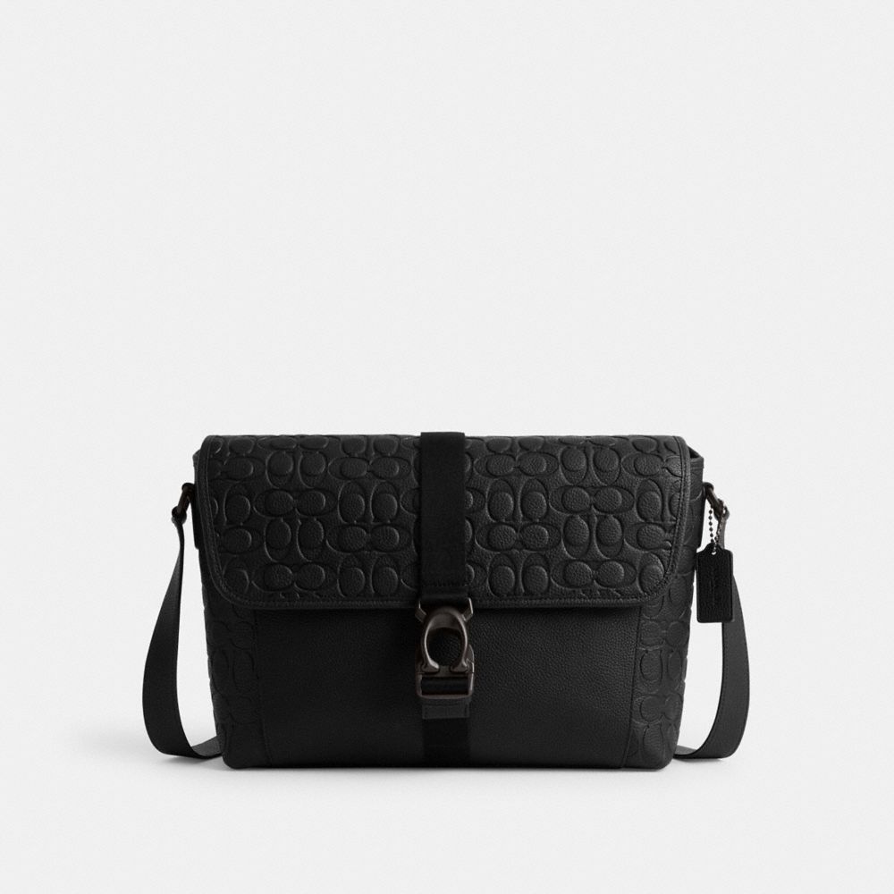 BECK 經典 SIGNATURE 皮革郵差包