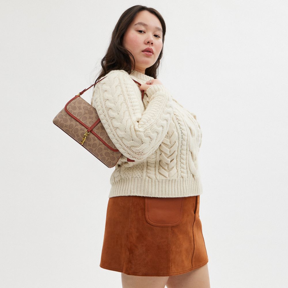 【官網限定】HAMPTONS 經典 SIGNATURE 帆布手袋