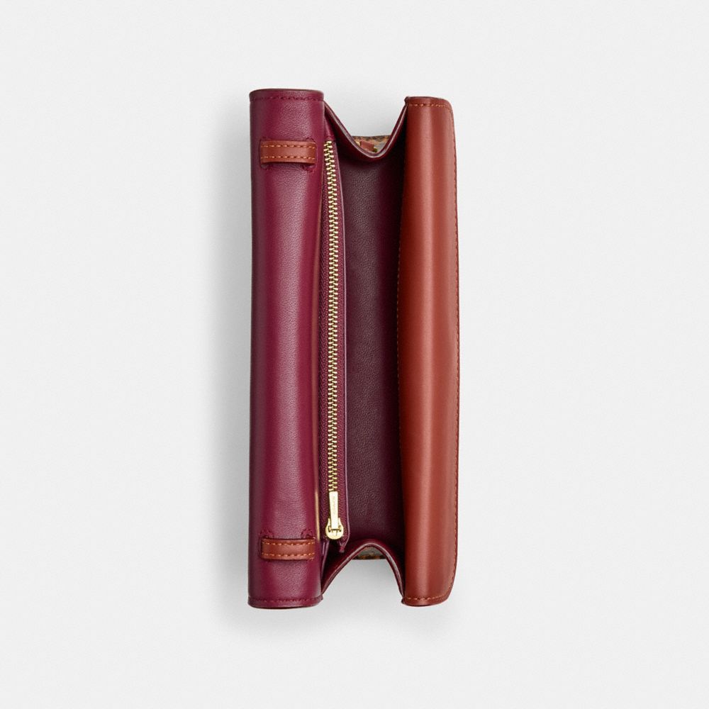 IDOL 23 經典 SIGNATURE 帆布蛇皮細節手袋