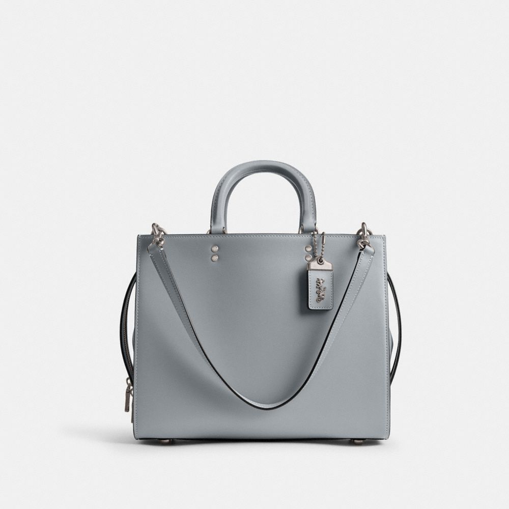 COACH CP133 Rogue Bag SILVER/GREY BLUE