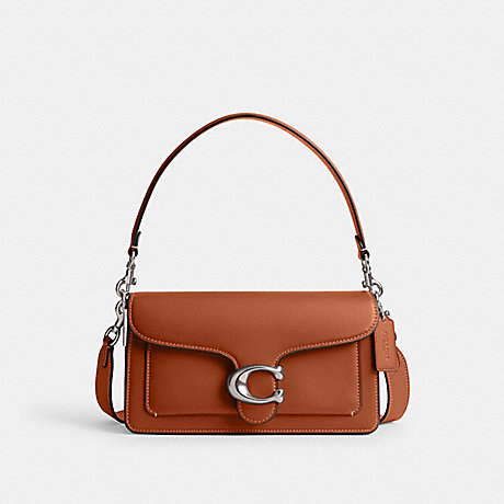 COACH CP144 Tabby Shoulder Bag 26 Silver/Burnished-Amber