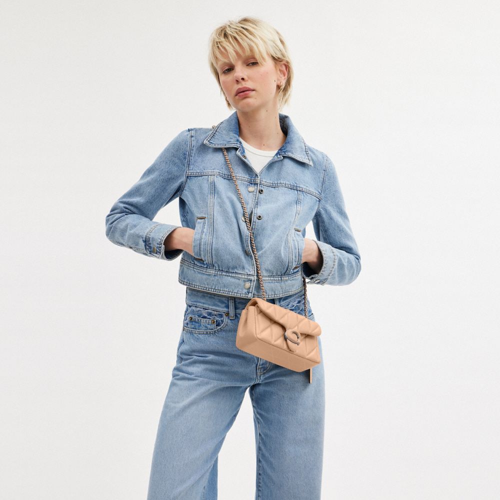 TABBY 20 絎縫單肩手袋