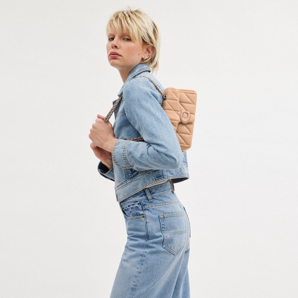 TABBY 20 絎縫單肩手袋