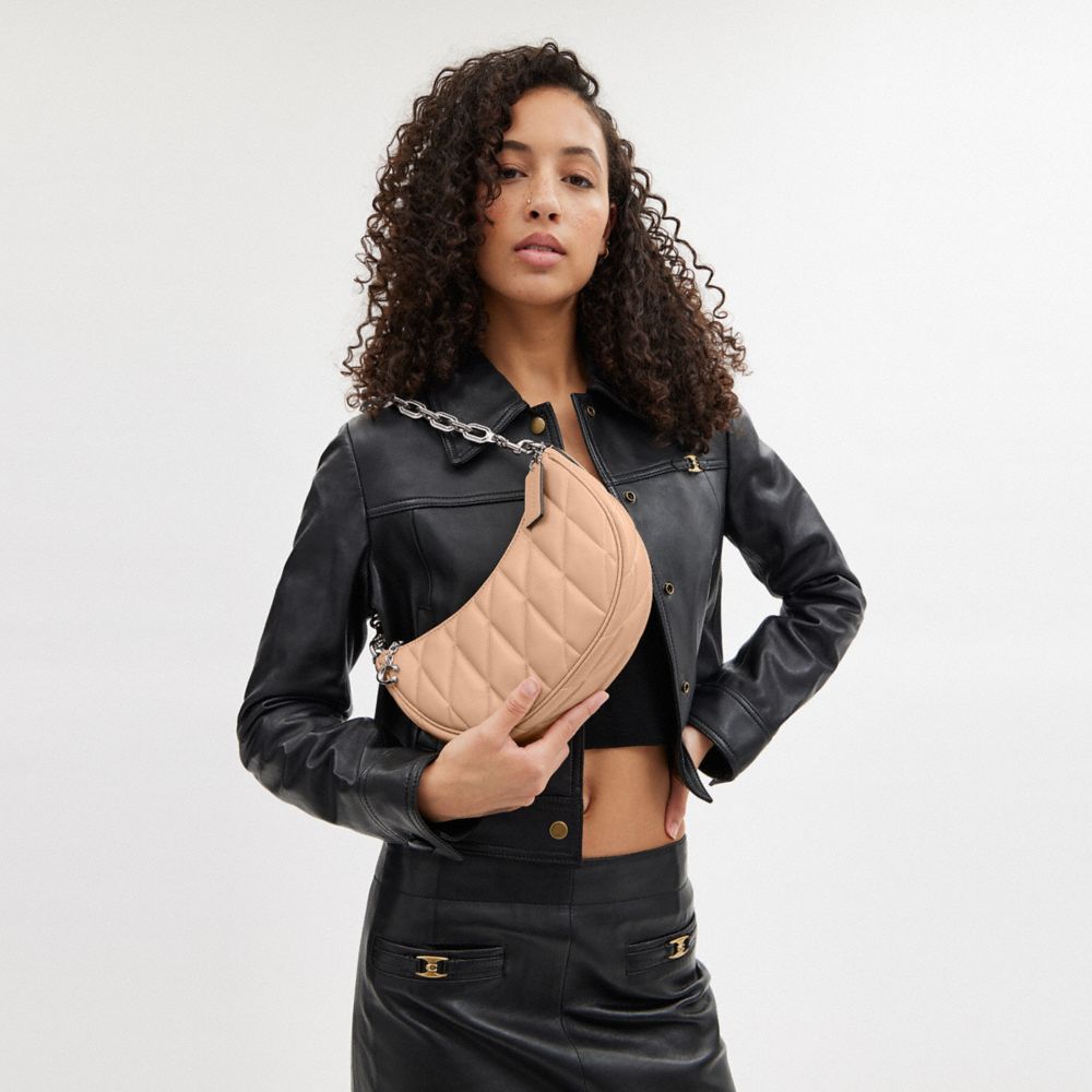 MIRA 豐盈絎縫單肩手袋