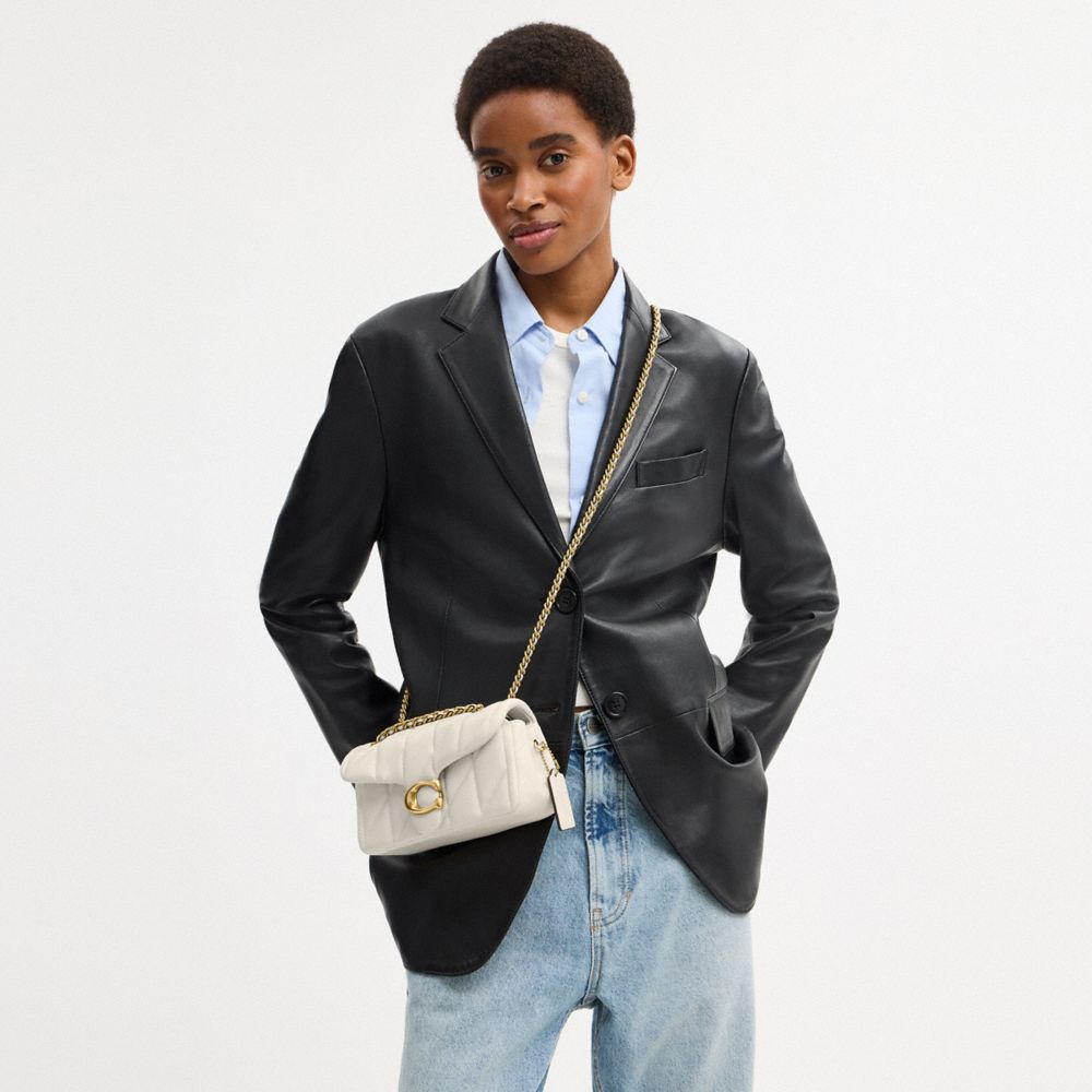 TABBY 20 絎縫單肩手袋