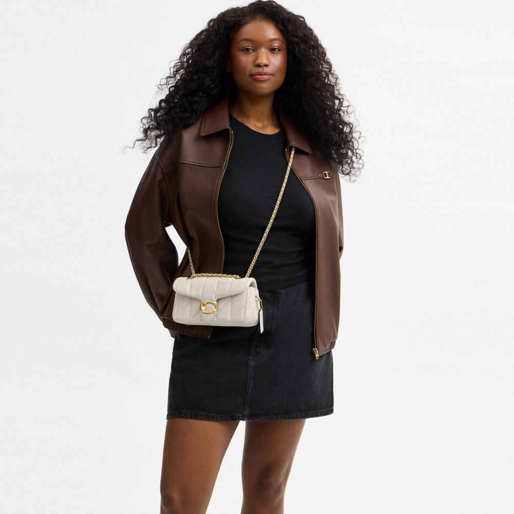 TABBY 20 絎縫單肩手袋