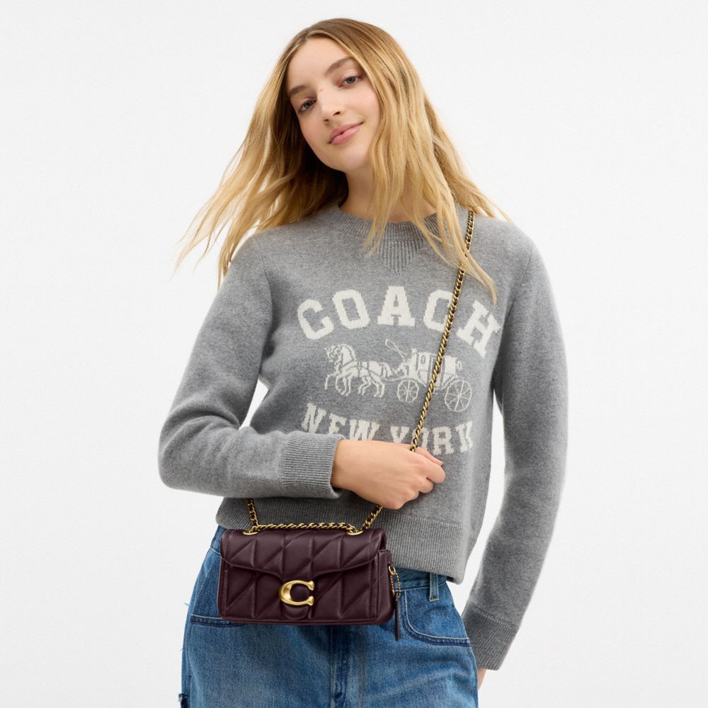 TABBY 20 絎縫單肩手袋