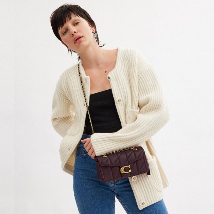 TABBY SHOULDER BAG 20 WITH PILLOW QUILTING