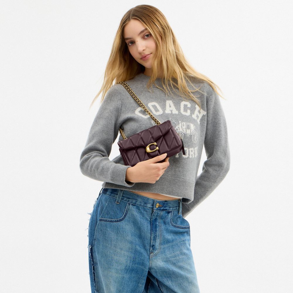 TABBY 20 絎縫單肩手袋