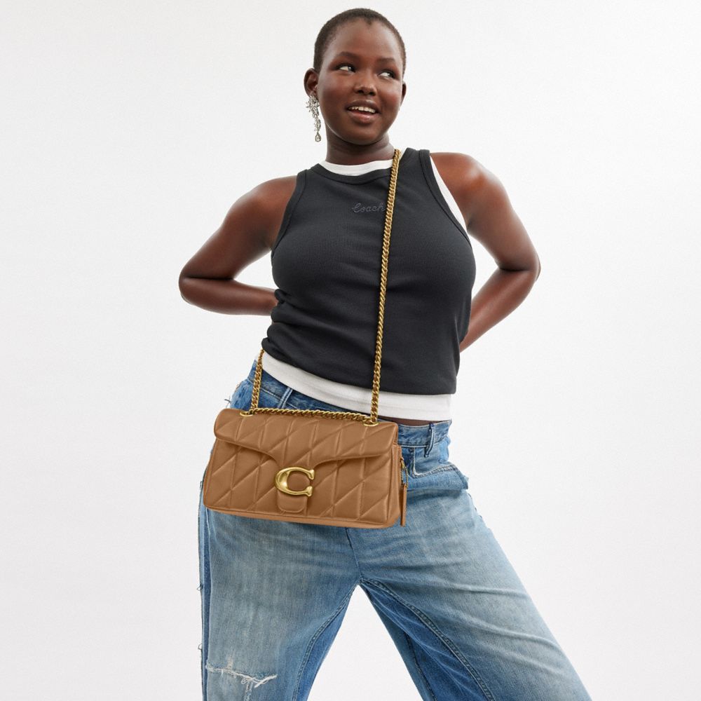 TABBY SHOULDER BAG 26 WITH PILLOW QUILTING