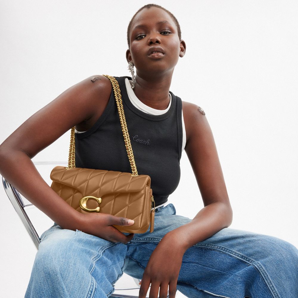 TABBY SHOULDER BAG 26 WITH PILLOW QUILTING