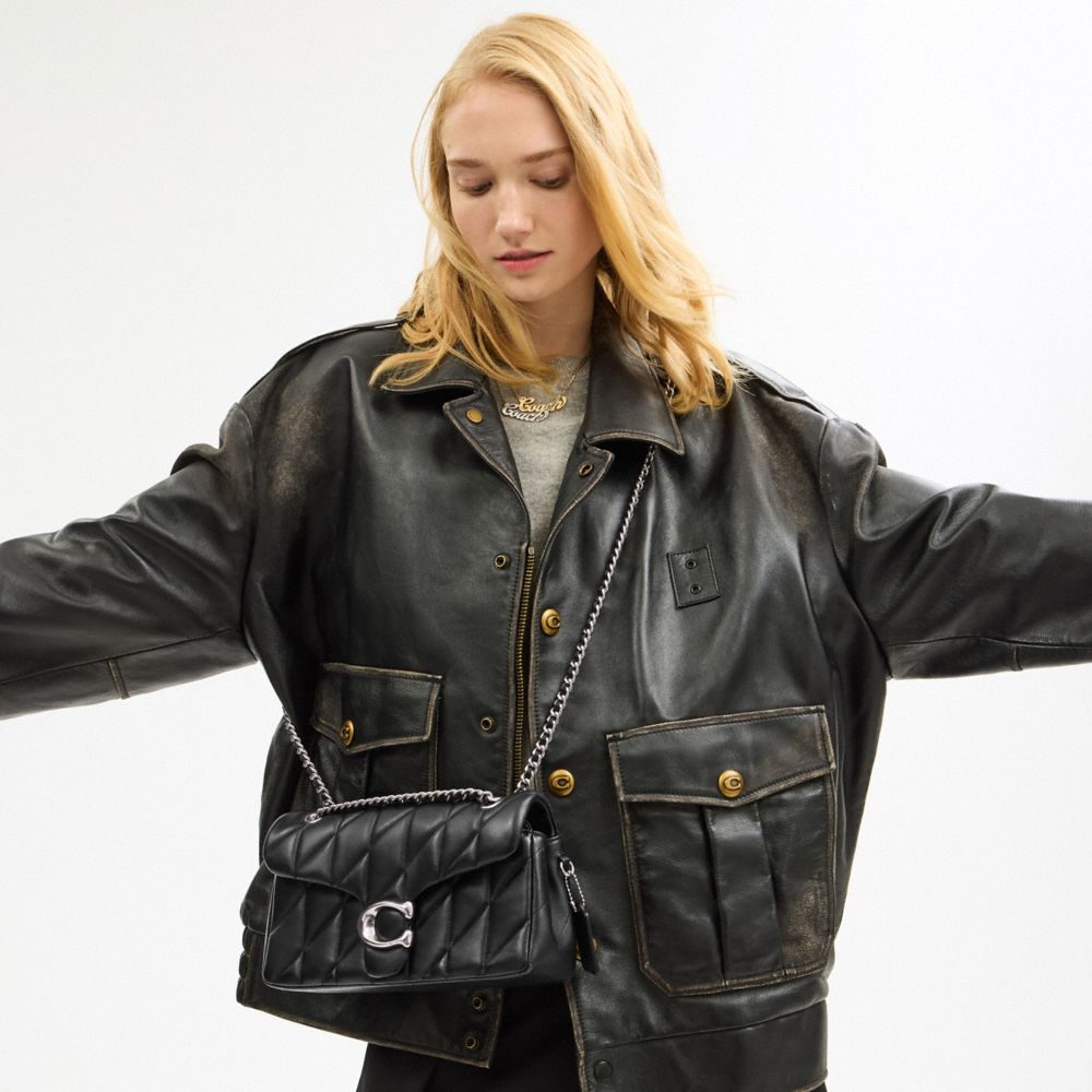 TABBY SHOULDER BAG 26 WITH PILLOW QUILTING