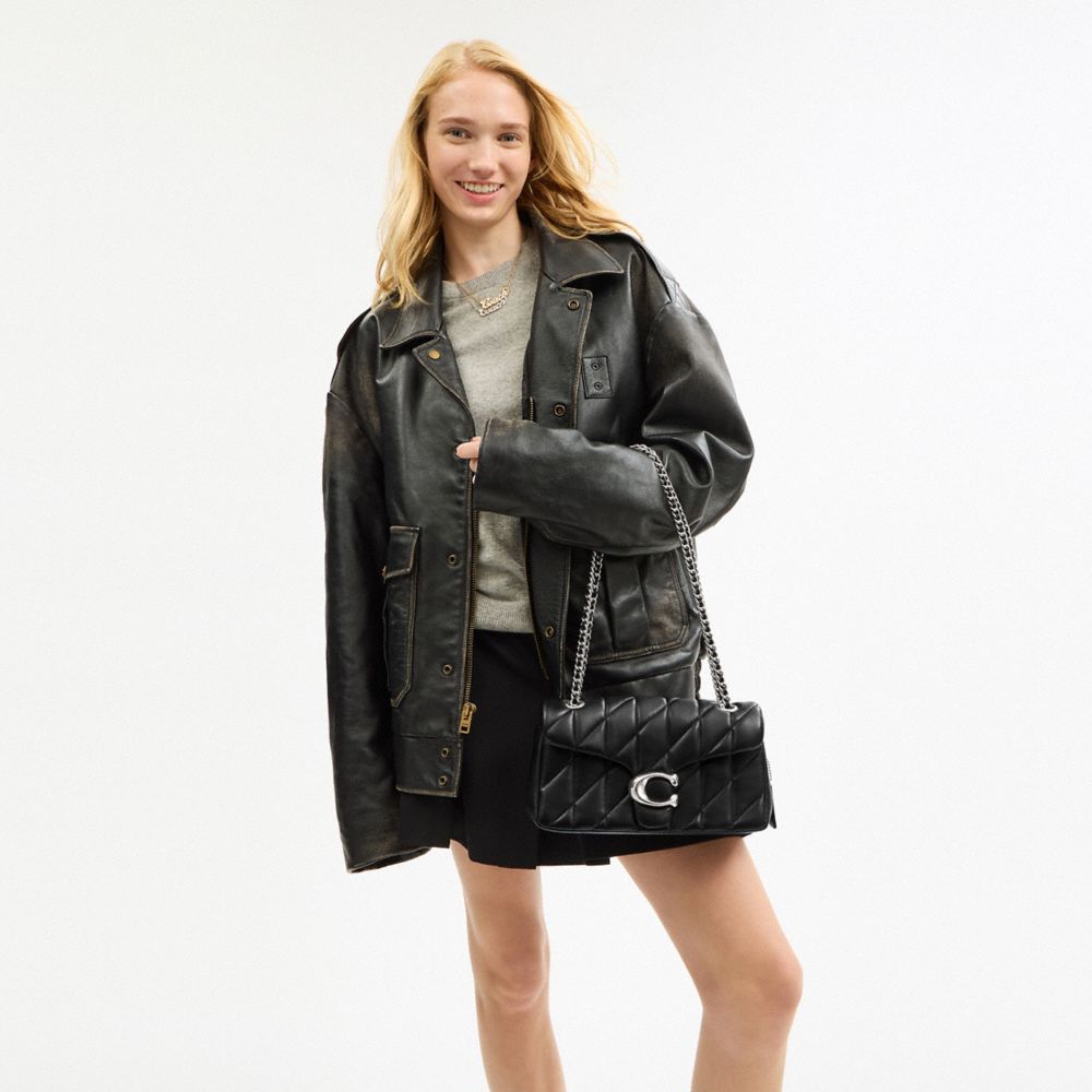 TABBY SHOULDER BAG 26 WITH PILLOW QUILTING