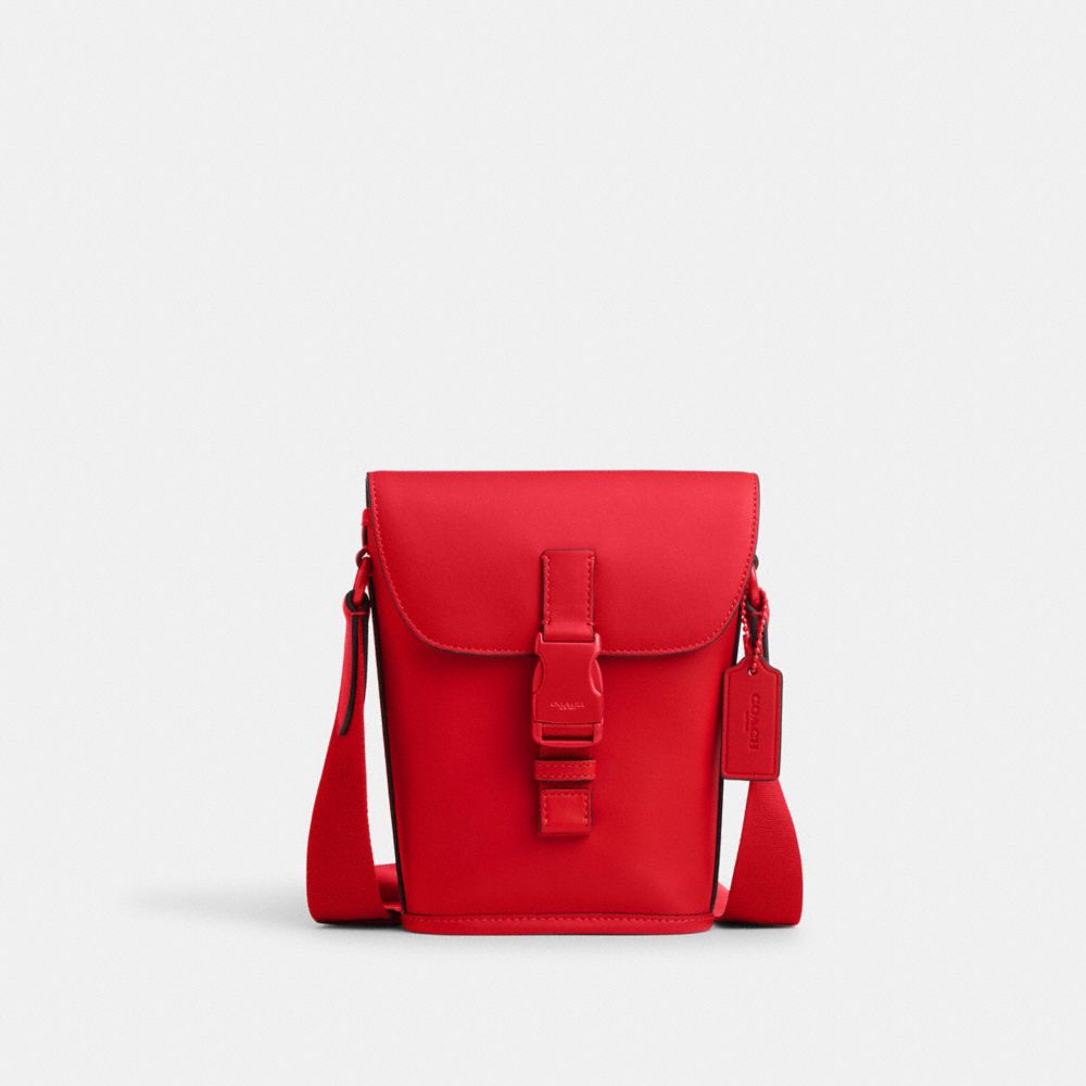 Track Small Flap Crossbody - CP179 - 1 J/Bright Poppy