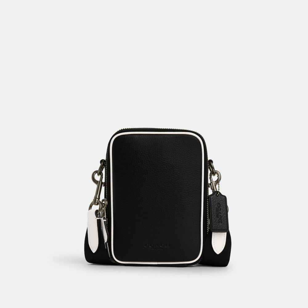 COACH CP180 Stanton Crossbody GUNMETAL/BLACK/CHALK