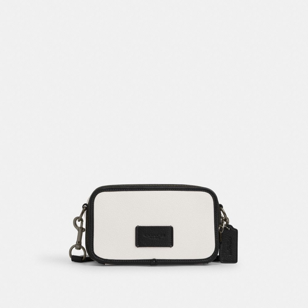 Wyatt Crossbody - CP182 - Gunmetal/Chalk/Black