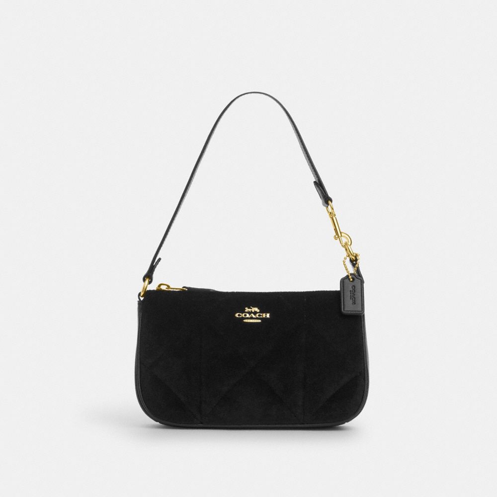 COACH CP247 Nolita 19 With Quilting Gold/Black