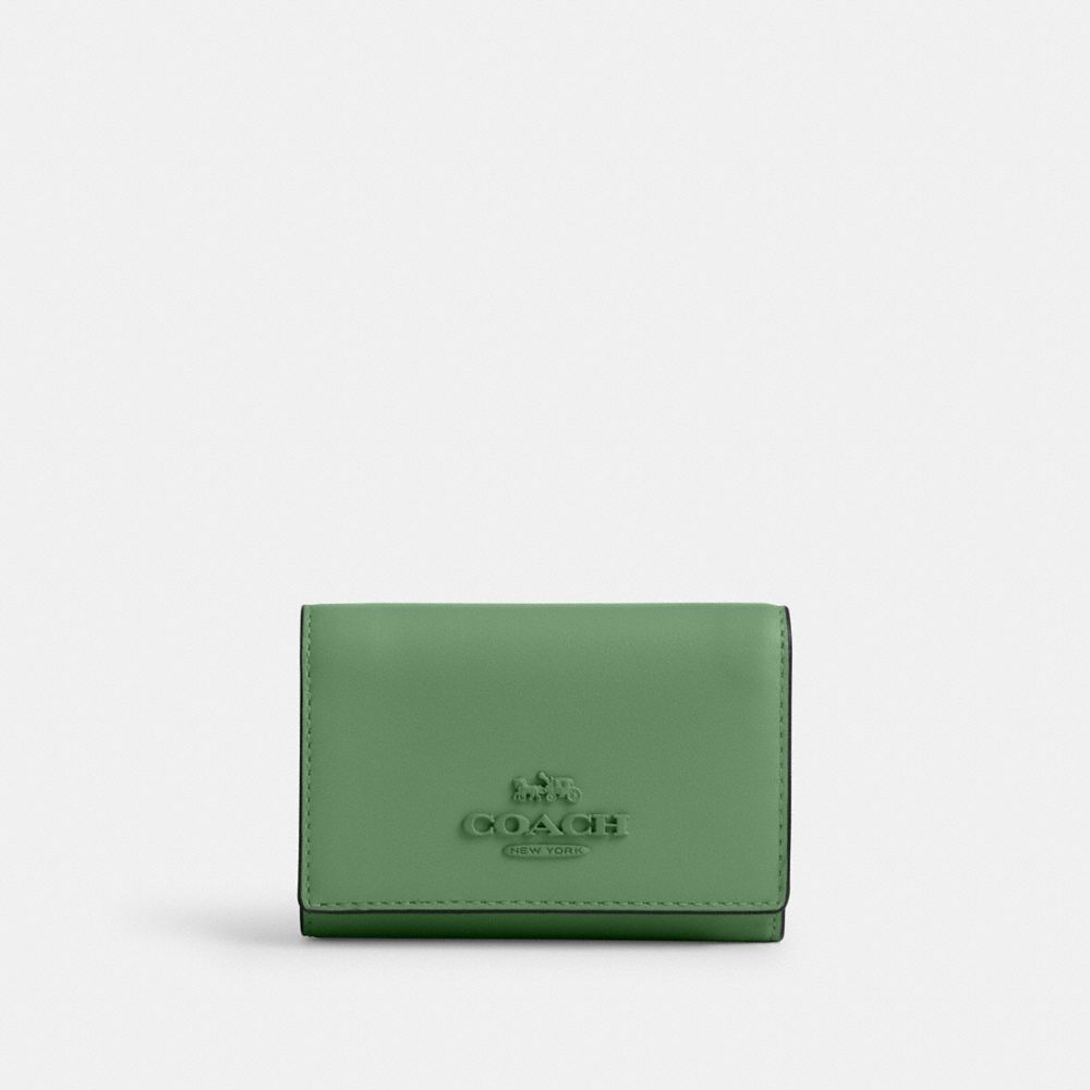 Micro Wallet - CP260 - Silver/Soft Green