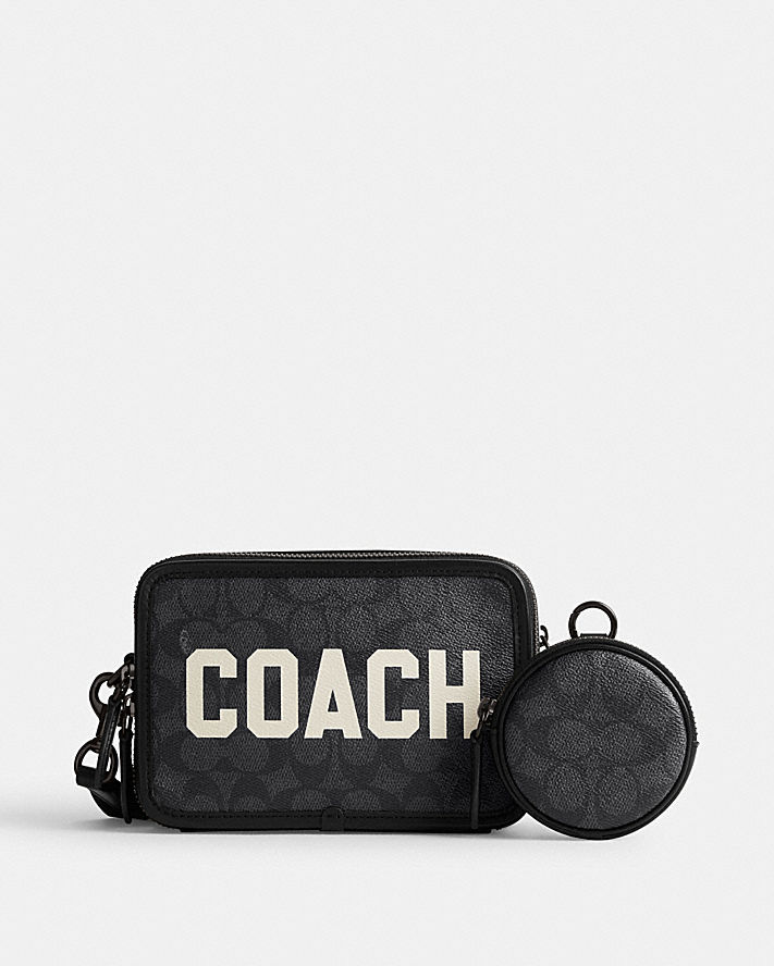 CHARTER CROSSBODY IN SIGNATURE CANVAS WITH COACH GRAPHIC