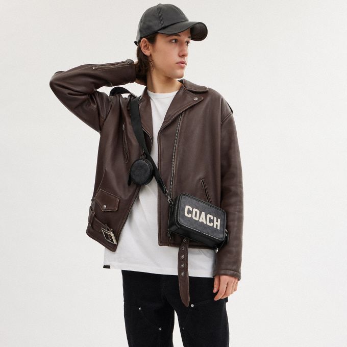 COACH Official Site Official page | CHARTER CROSSBODY IN SIGNATURE 