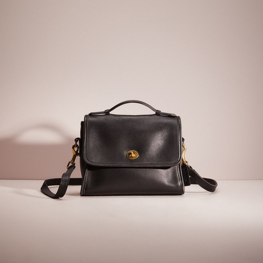 CP292 - Vintage Court Bag Black