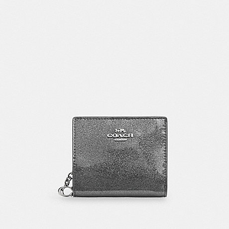 COACH CP428 Snap Wallet Silver/Gunmetal