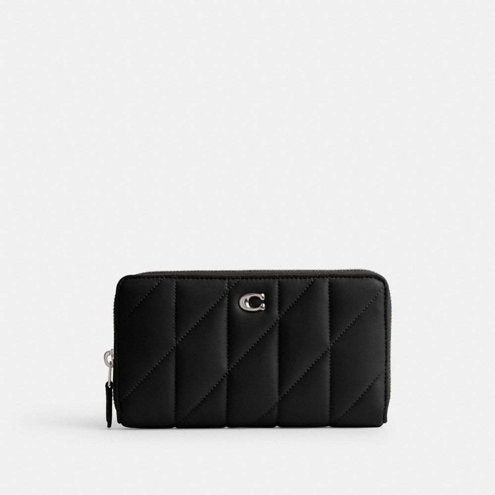 ACCORDION 豐盈絎縫拉鍊皮夾