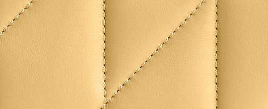 ACCORDION 豐盈絎縫拉鍊皮夾