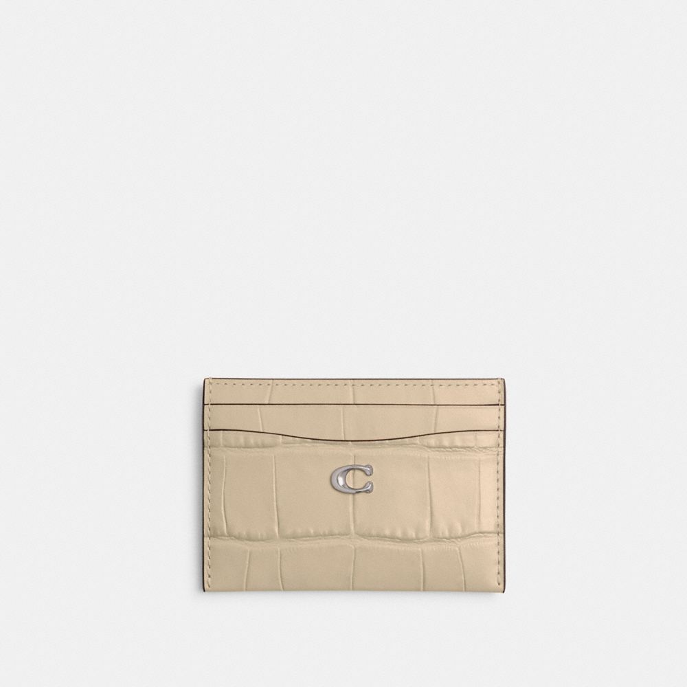 Essential Card Case - CP445 - Silver/Ivory