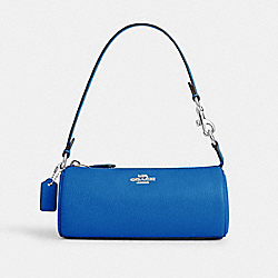 COACH CP474 Nolita Barrel Bag SILVER/BRIGHT BLUE