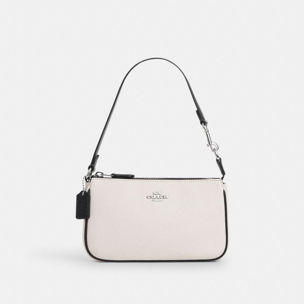 COACH CP490 Nolita 19 Silver/Chalk Black