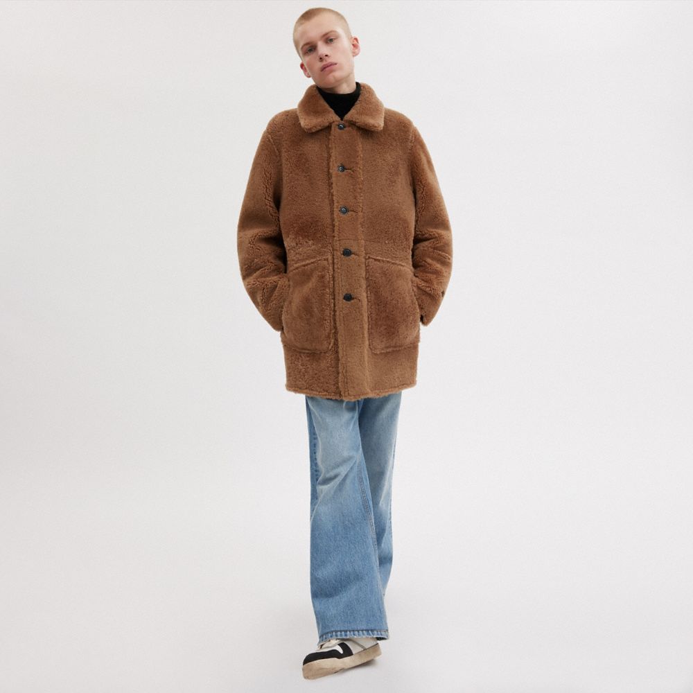 雙面 SHEARLING 大衣