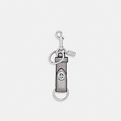 Trigger  Snap Bag Charm - CP616 - Silver/Metallic Ash