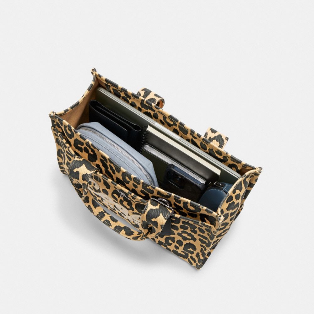 CARGO 豹紋印花托特手袋