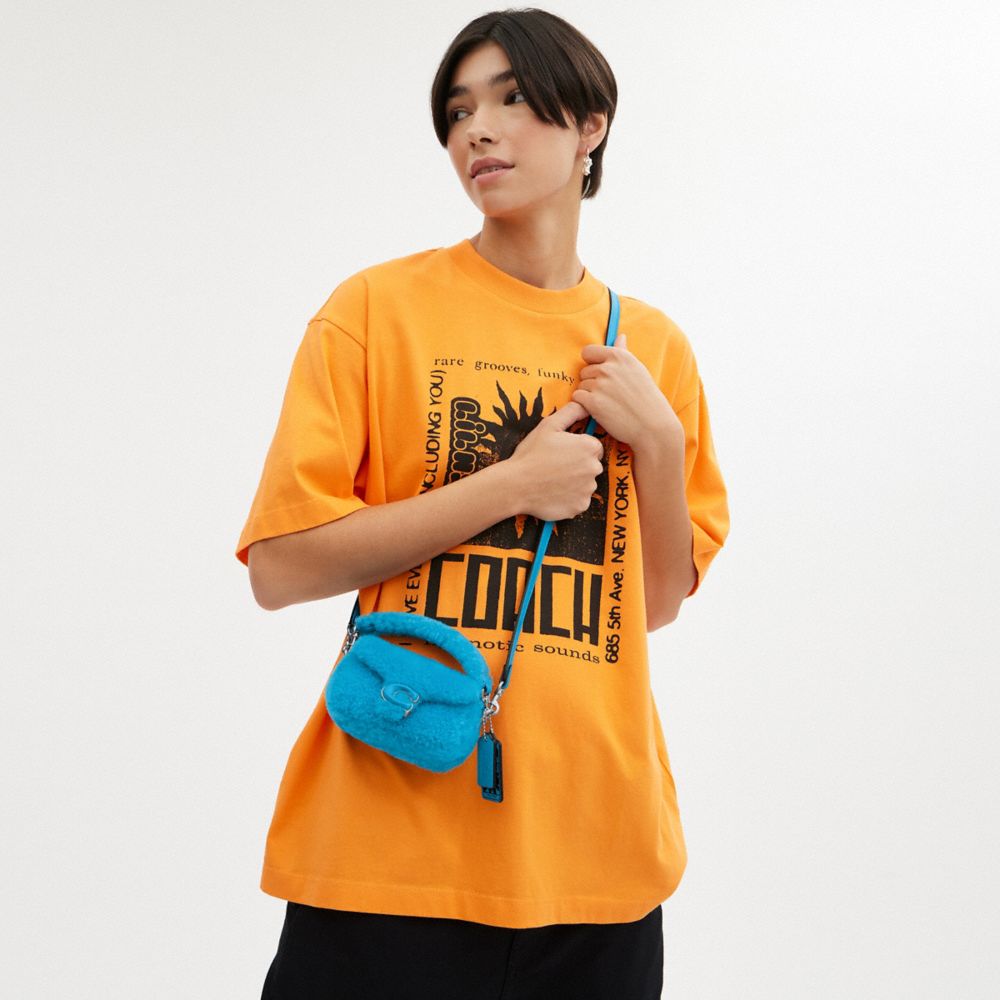 THE LIL NAS X DROP TABBY 12 SHEARLING 手袋