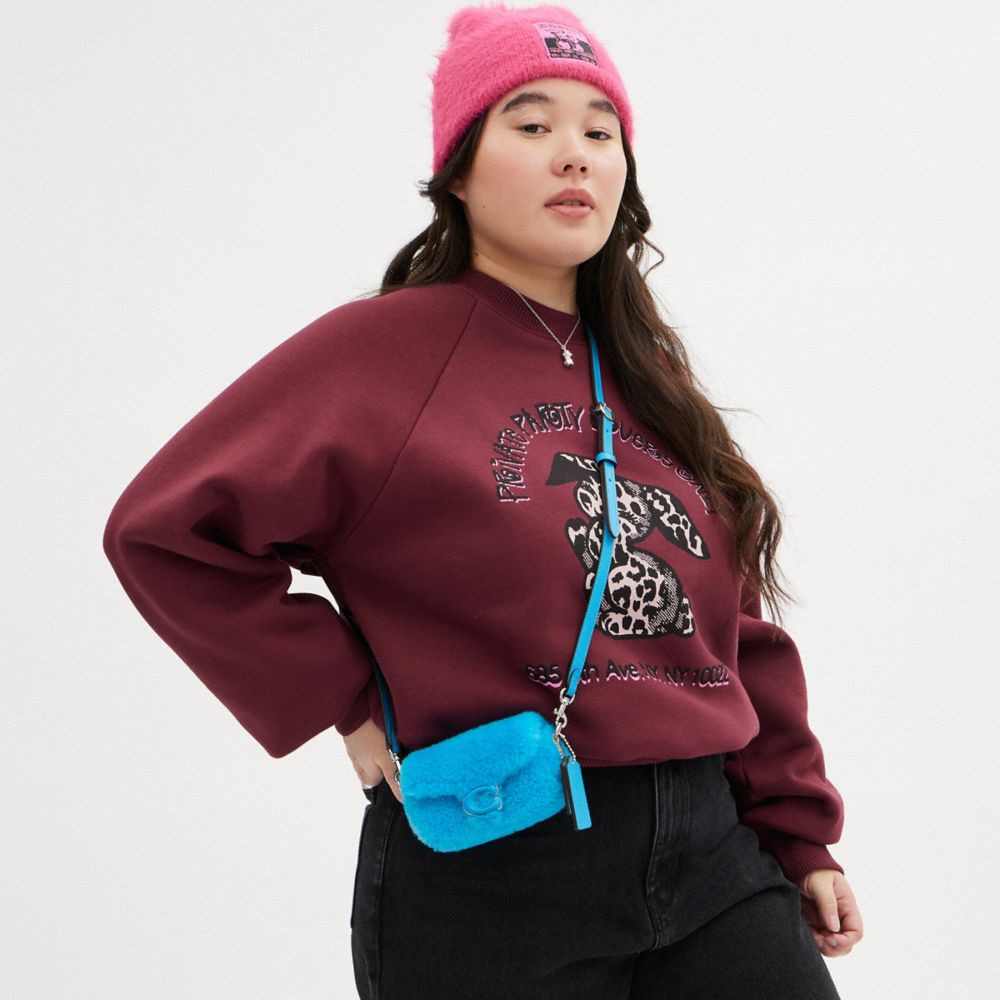 THE LIL NAS X DROP TABBY 12 SHEARLING 手袋