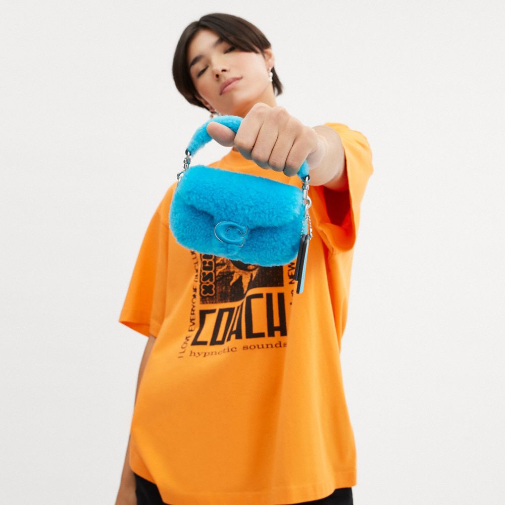 THE LIL NAS X DROP TABBY 12 SHEARLING 手袋