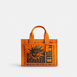 The Lil Nas X Drop Cargo Tote 26 - CP959 - Silver/Sun Bright Mandarin