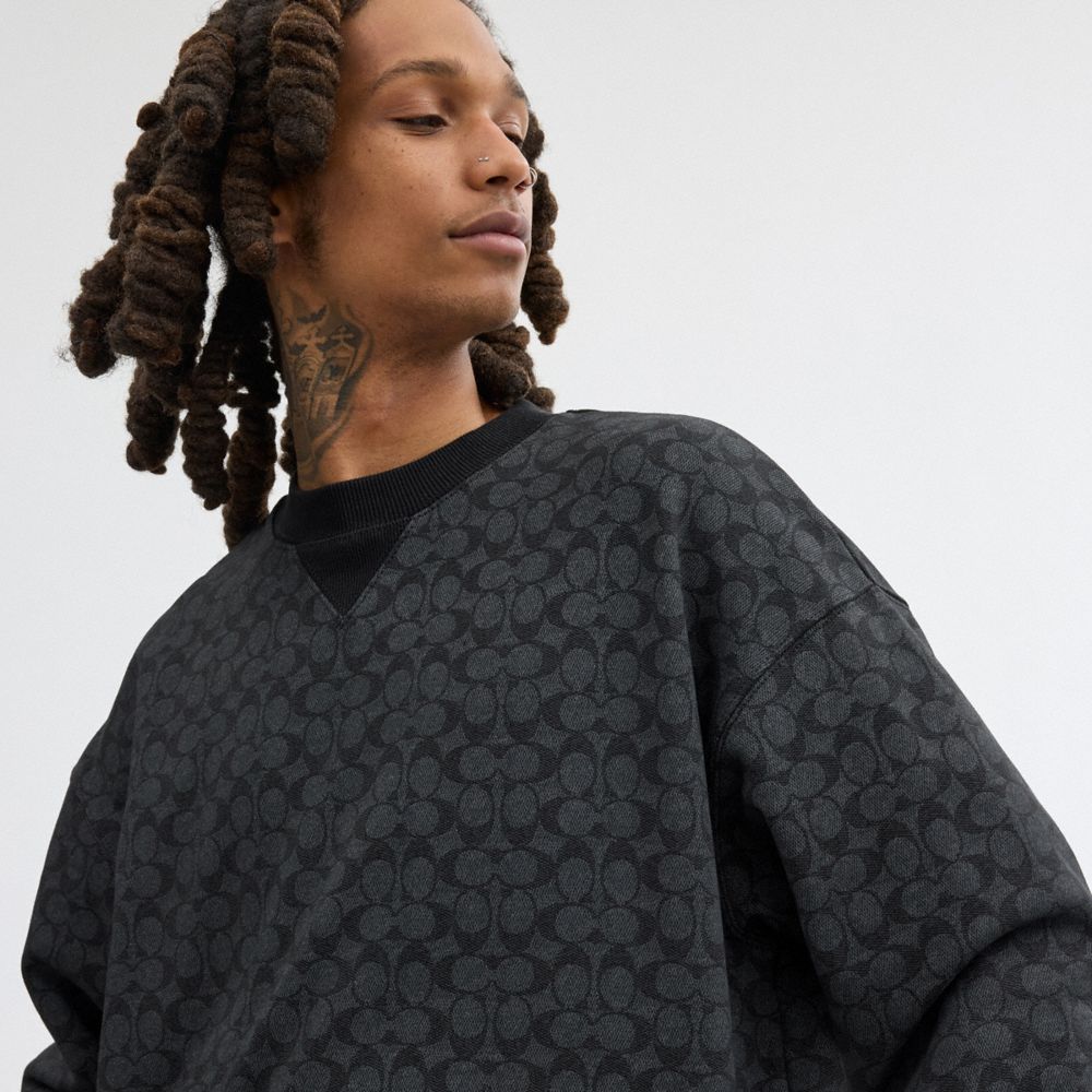 ESSENTIAL SIGNATURE CREWNECK