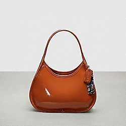 COACH CQ003 Ergo Bag In Crinkle Patent Coachtopia Leather BURNISHED AMBER