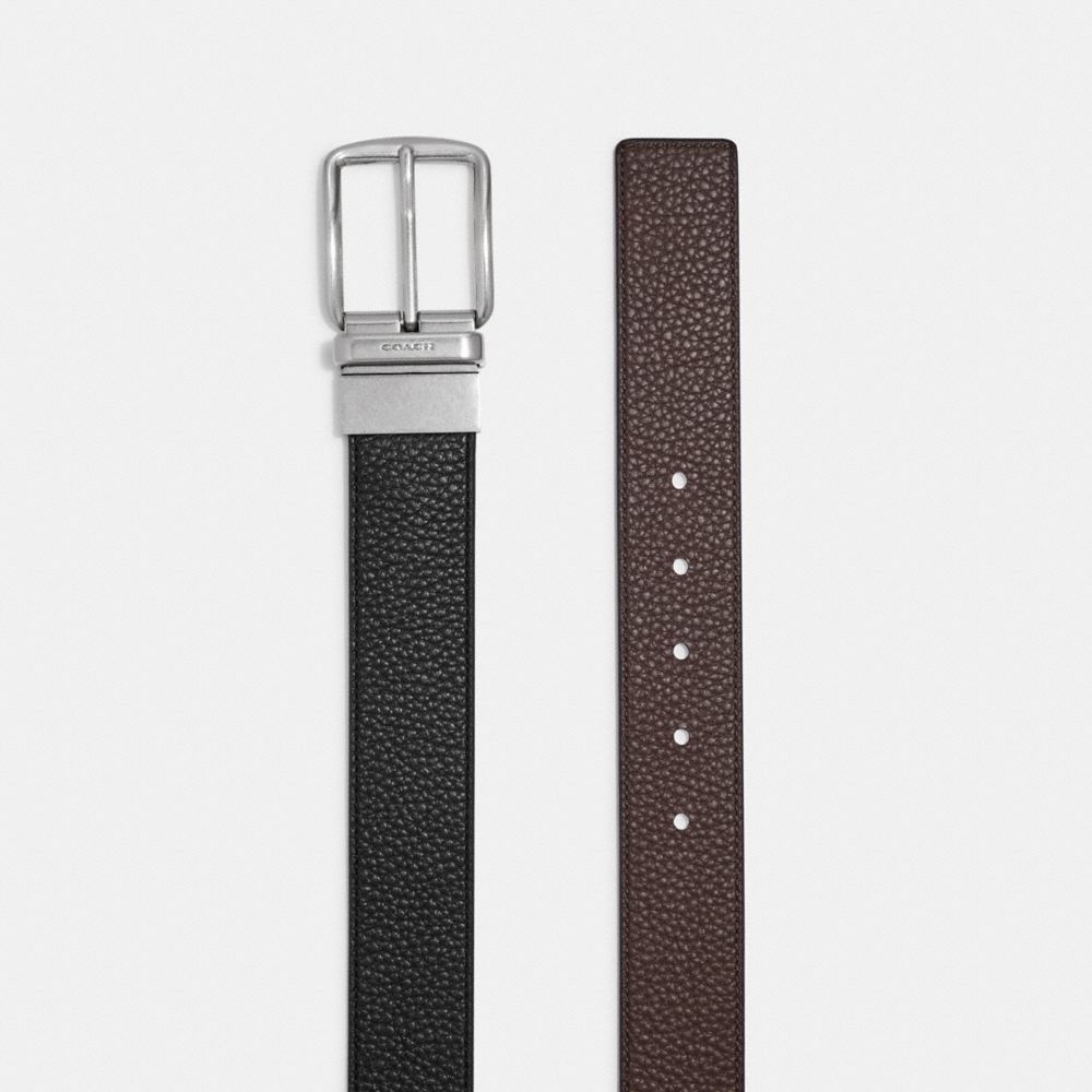 HARNESS BUCKLE CUT-TO-SIZE REVERSIBLE BELT, 38MM