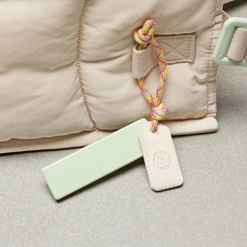 Coachtopia Loop Tote With Wavy Quilting