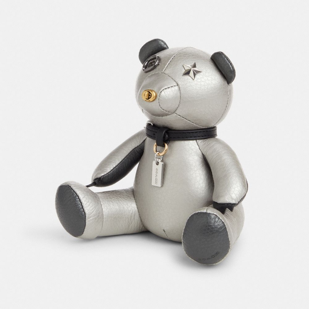 Bear Paperweight - CQ062 - Black Antique Nickel/Metallic Multi