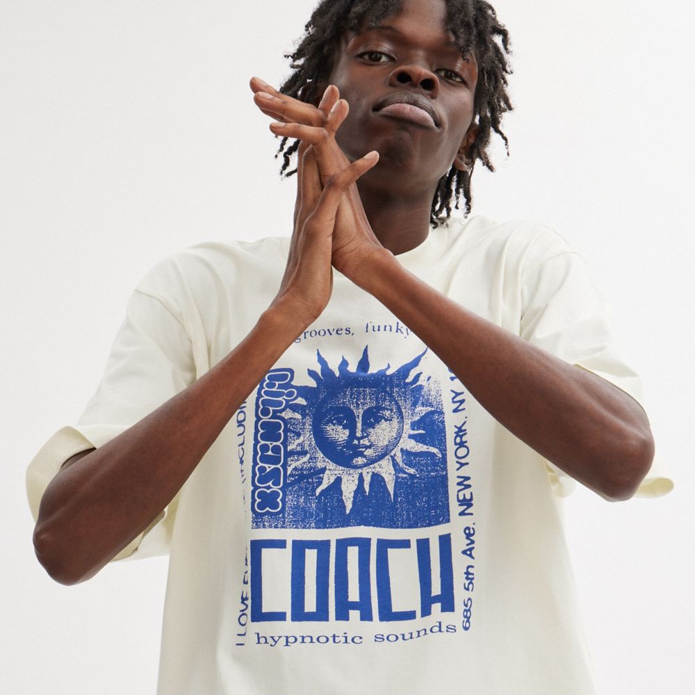 THE LIL NAS X DROP 太陽造型短袖上衣