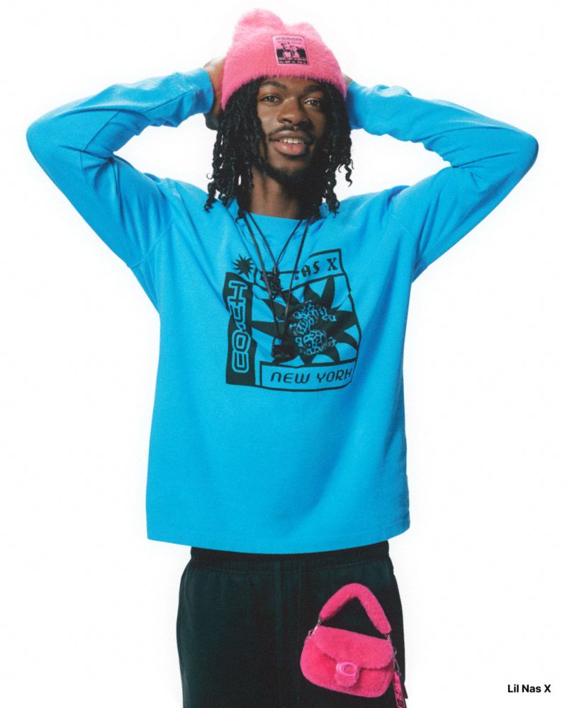 THE LIL NAS X DROP LONG SLEEVE SUN T-SHIRT