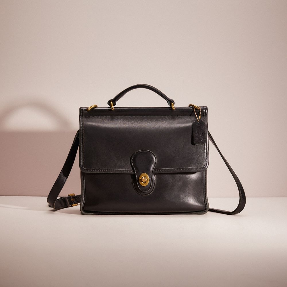 CQ112 - Vintage Willis Bag Black