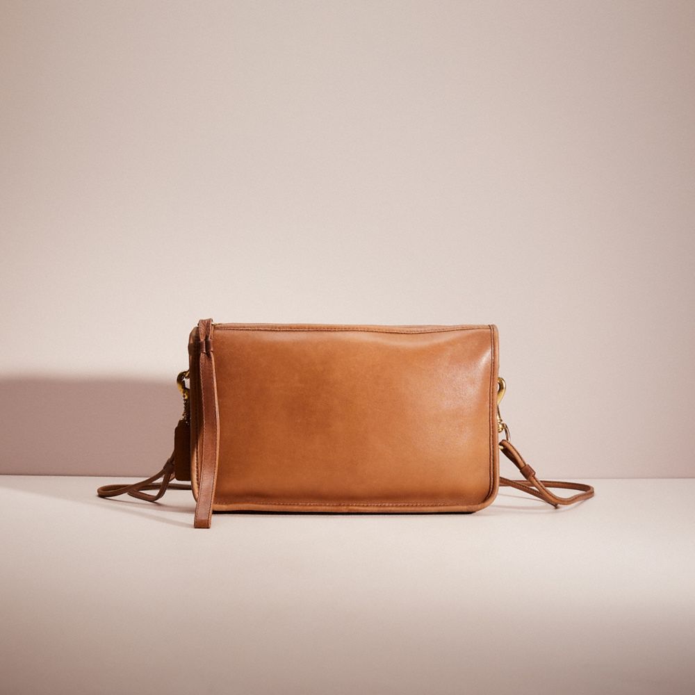 COACH CQ134 Vintage Basic Bag Tan
