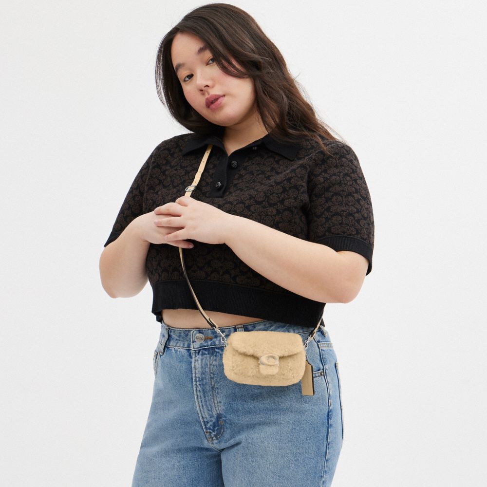 TABBY 12 SHEARLING 手袋