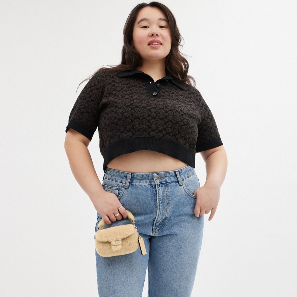 TABBY 12 SHEARLING 手袋